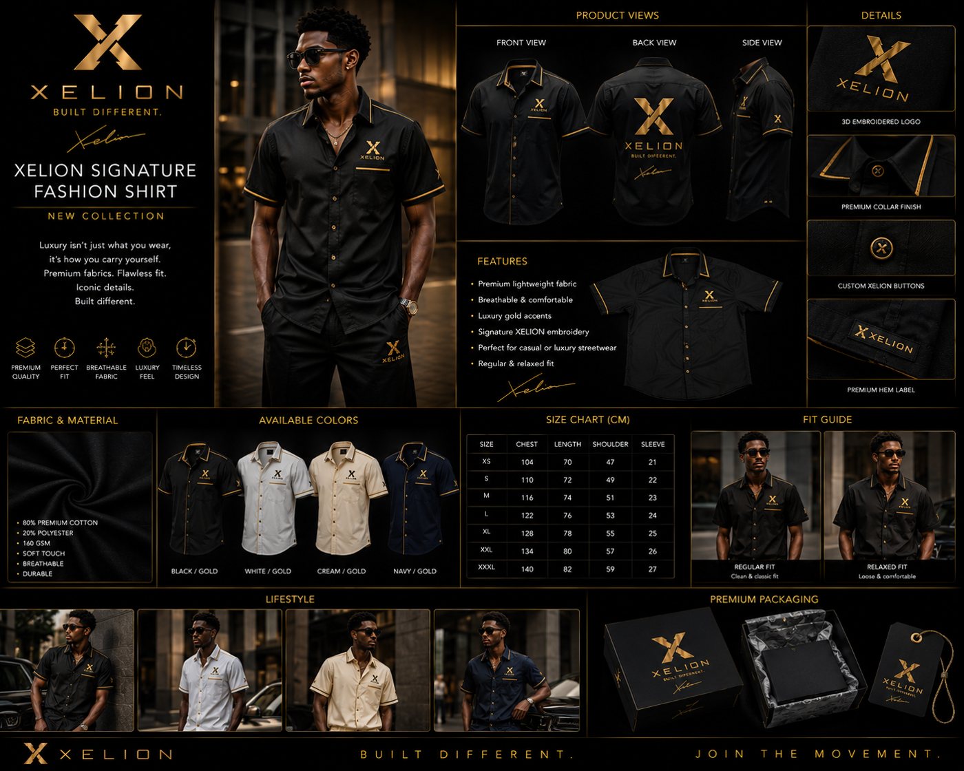 The Private Wardrobe — XELION concept collection