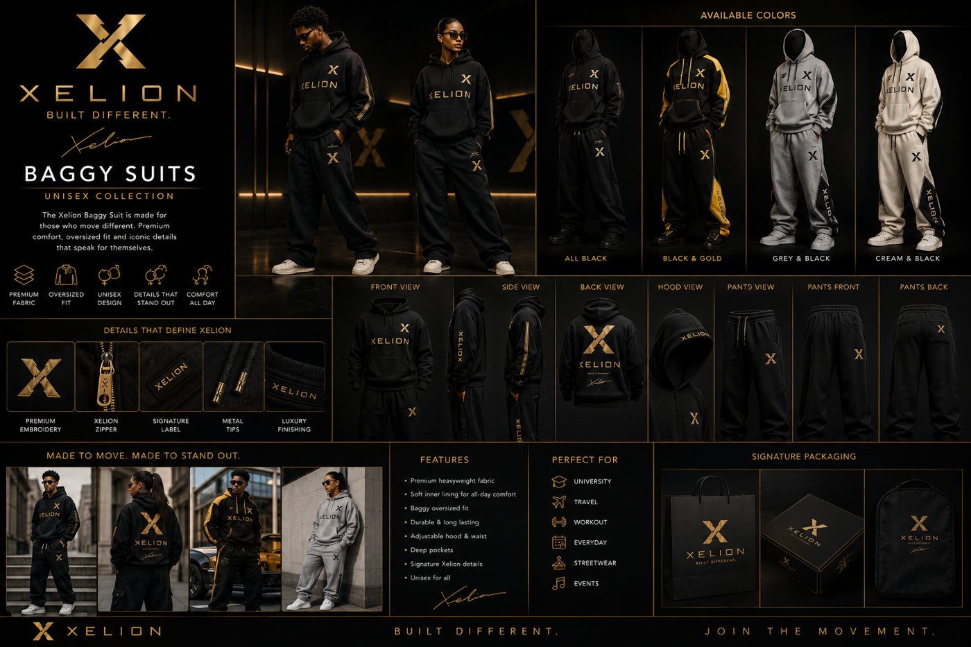 Lookbook Details — XELION concept collection