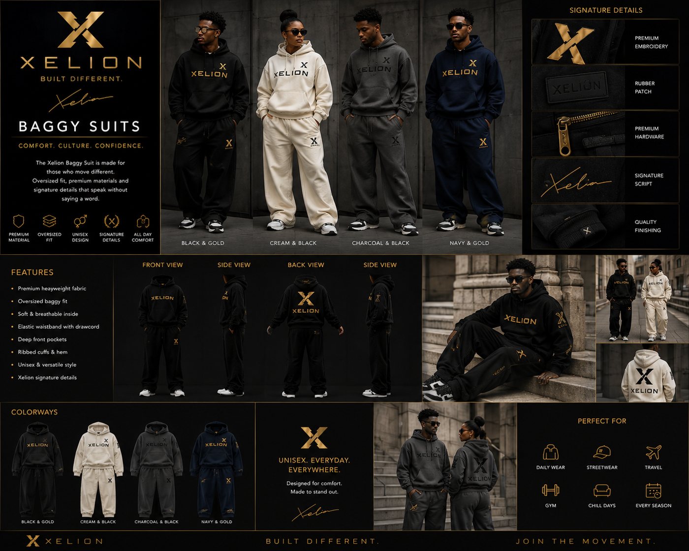 Streetwear Studies — XELION concept collection